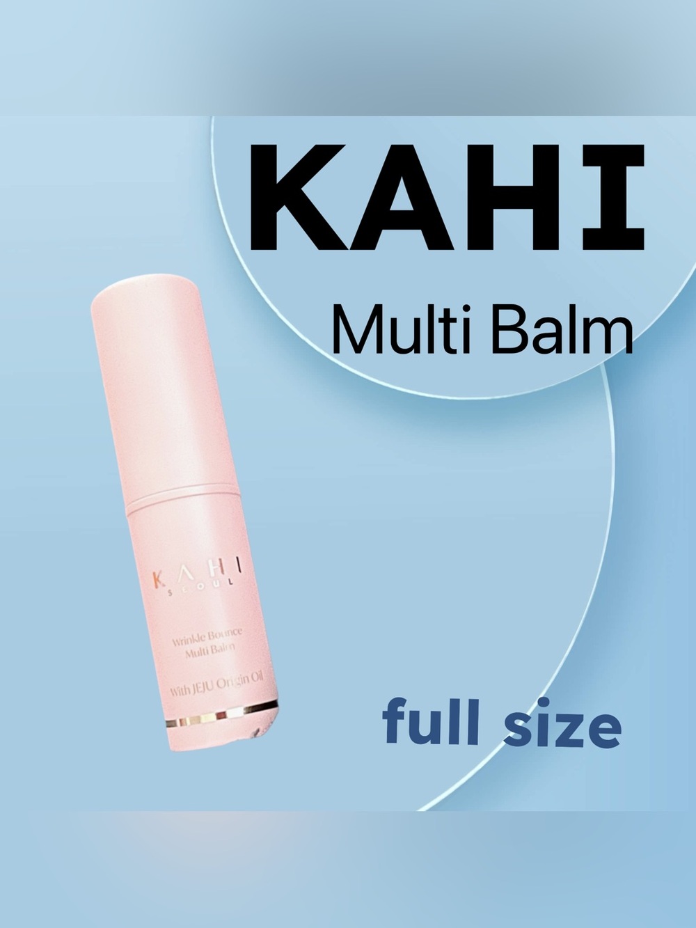 🇰🇷🆕NWOB KAHI | FULL | Radiance, Dewy, moisture & Wrinkle Bounce Multi Balm